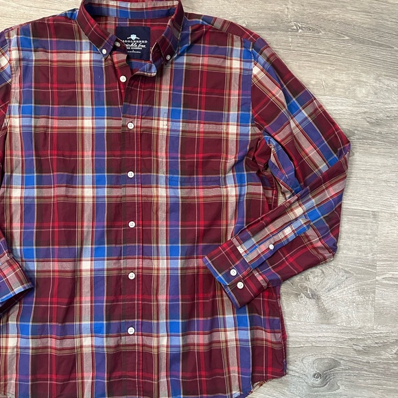 •SADDLEBRED• PLAID BUTTON UP - Picture 2 of 7